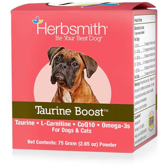 Alternative view of Herbsmith Taurine Boost for Dogs and Cats