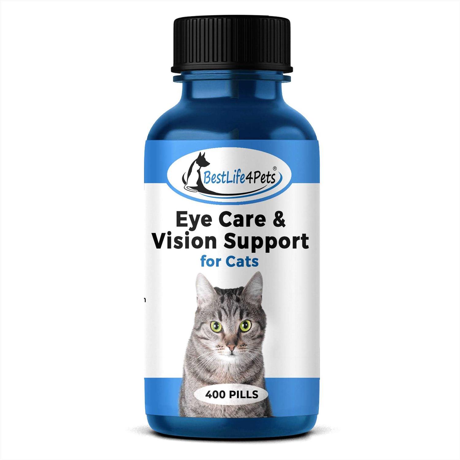 Bestlife4pets Eye Care and Vision Support for Cats Holistic Kitten Eye Infection Treatment Helps with Conjunctivitis, Swelling, Discharge and More