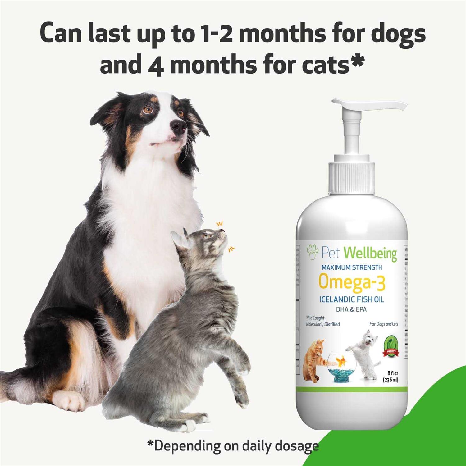 Alternative view of Pet Wellbeing Omega-3 Skin and Itch Support for Cats and Dogs