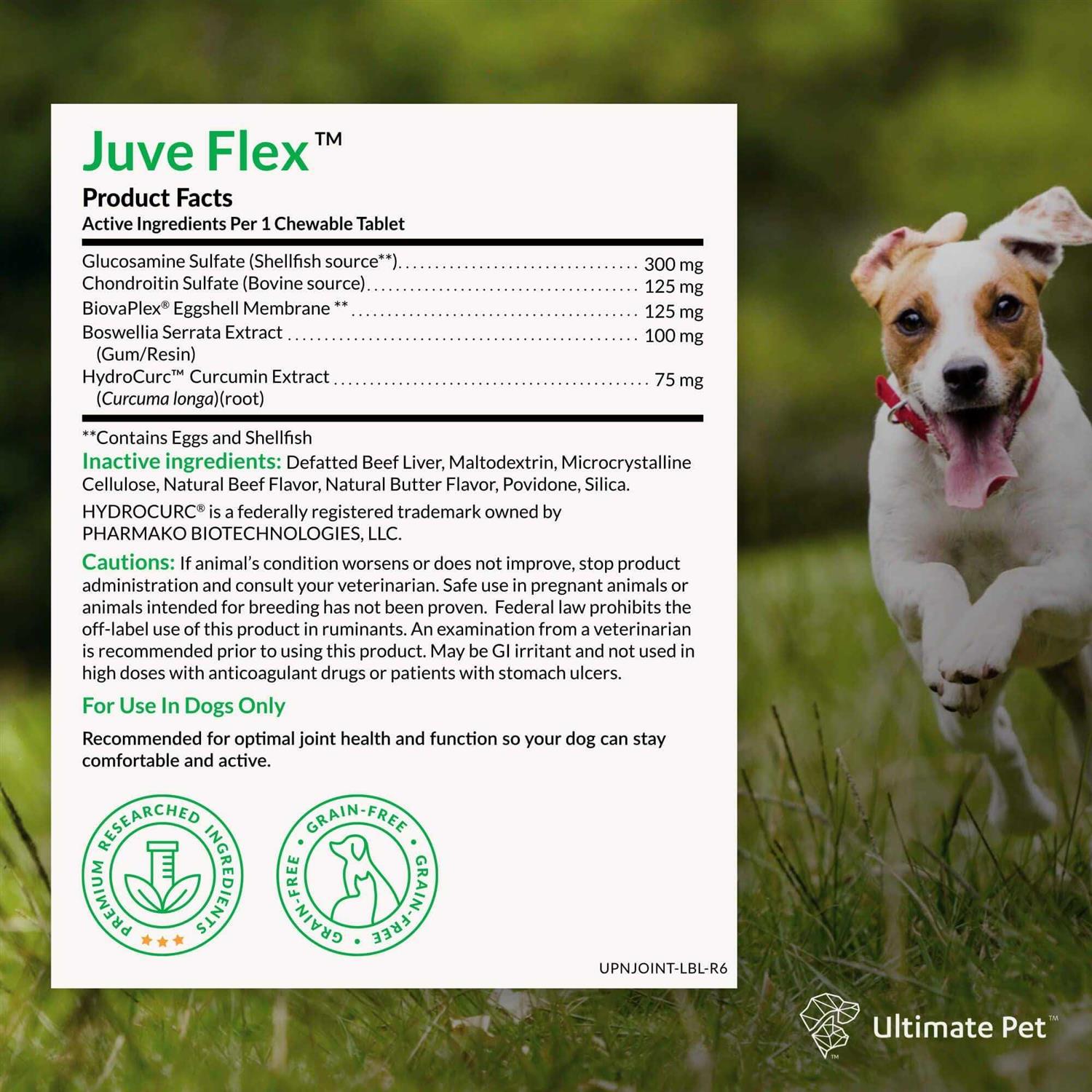 Alternative view of Ultimate Pet Nutrition Canine Hip & Joint Support Juve Flex Supplement for Dogs