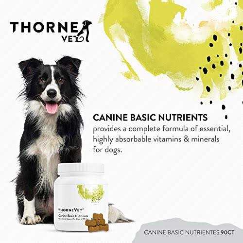 Alternative view of Thorne Vet Canine Basic Nutrients