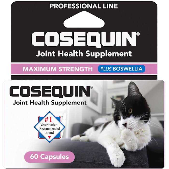 Cosequin Cosequin Maximum Strength Plus Boswellia Joint Health Cat Supplement Capsules A387A306A0D278A