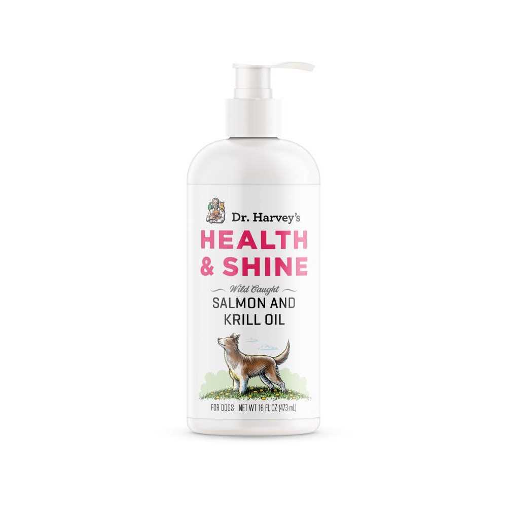 Dr. Harvey's Health & Shine Salmon & Krill Oil 16oz
