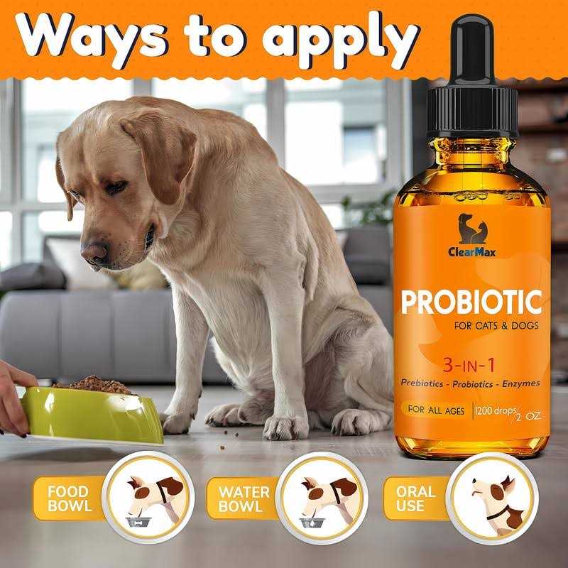 Alternative view of Clear Max Probiotics for Dogs Cat Probiotic Great Dog Probiotics and Digestive Enzymes for Pet