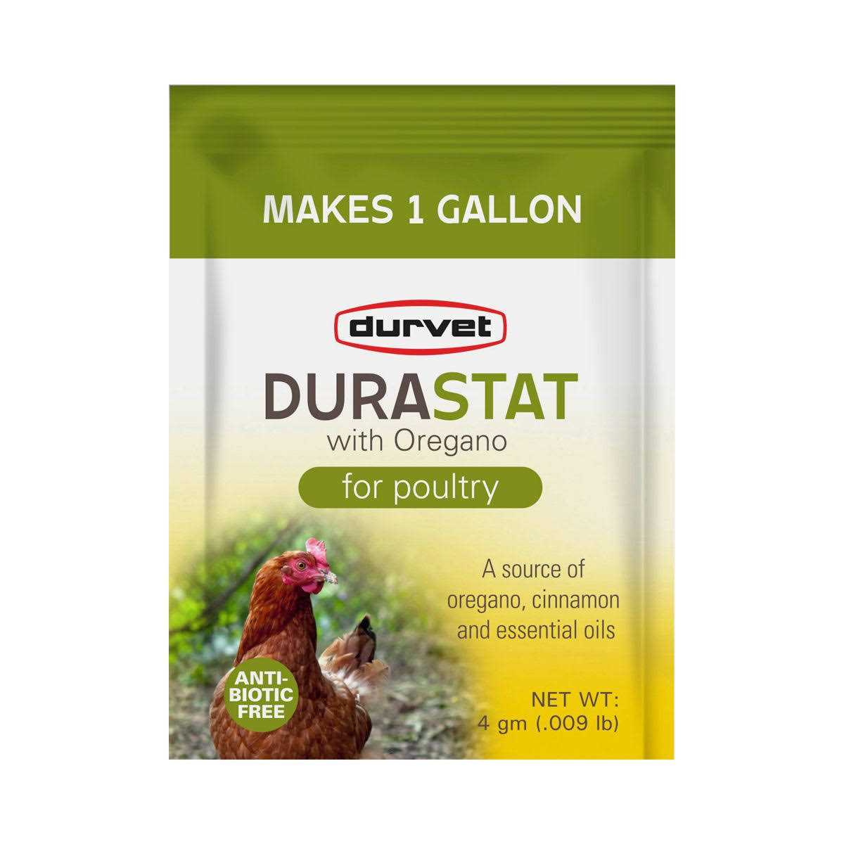 Alternative view of Durvet Durastat with Oregano for Poultry