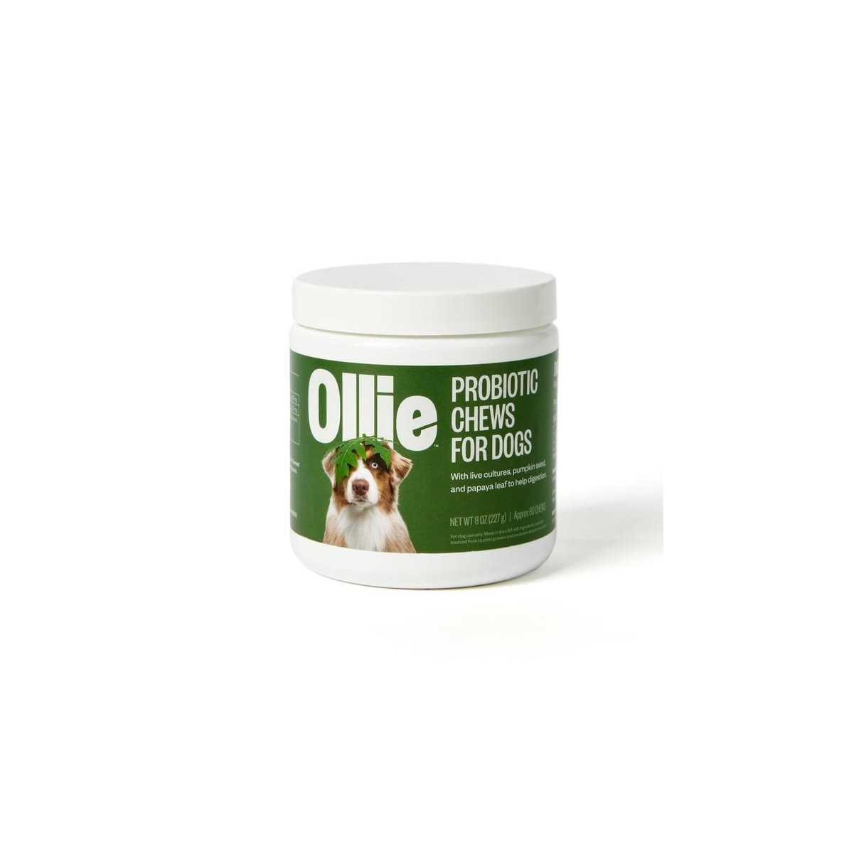 Ollie Probiotic Chews Dog Supplements
