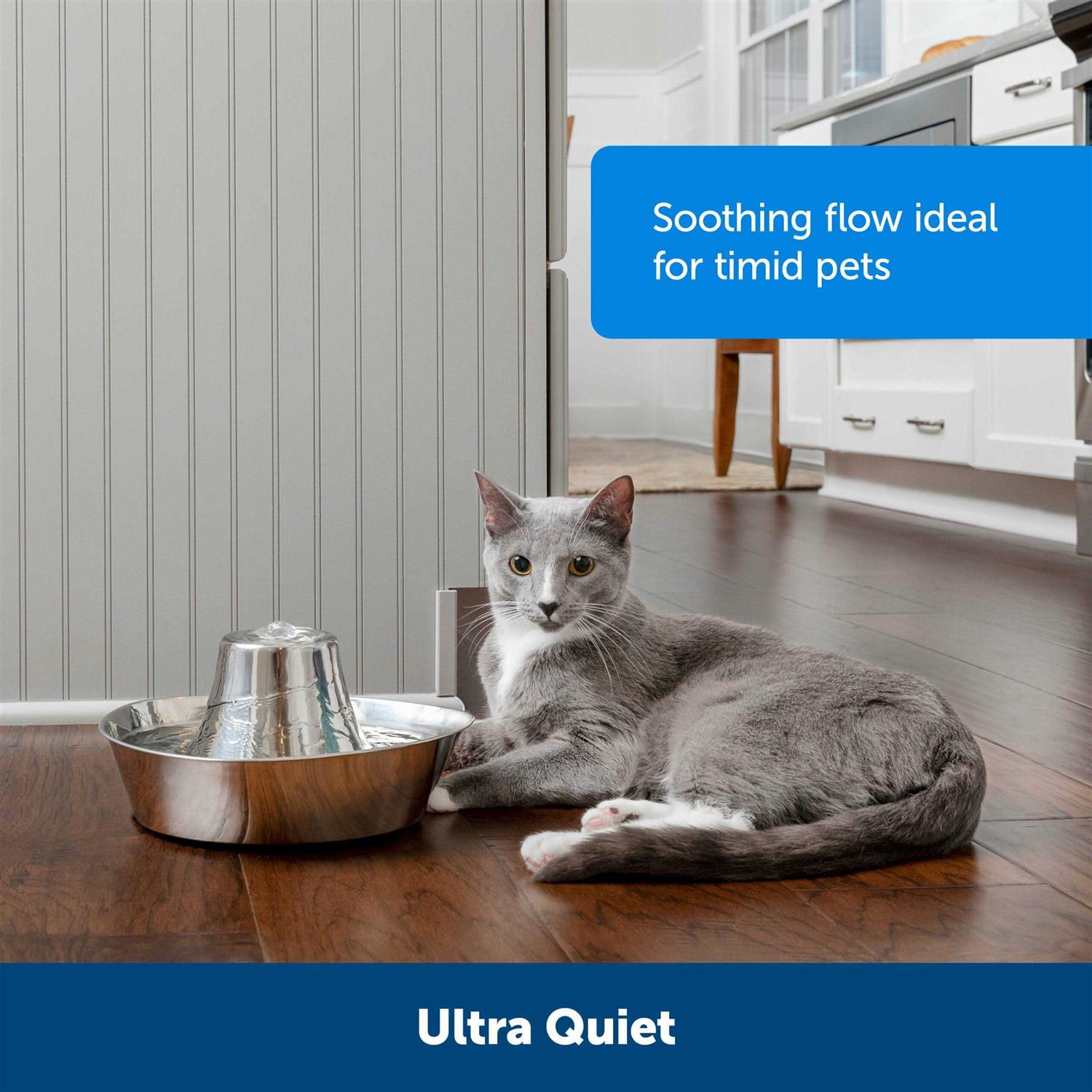 Alternative view of PetSafe Seaside Stainless Pet Fountain