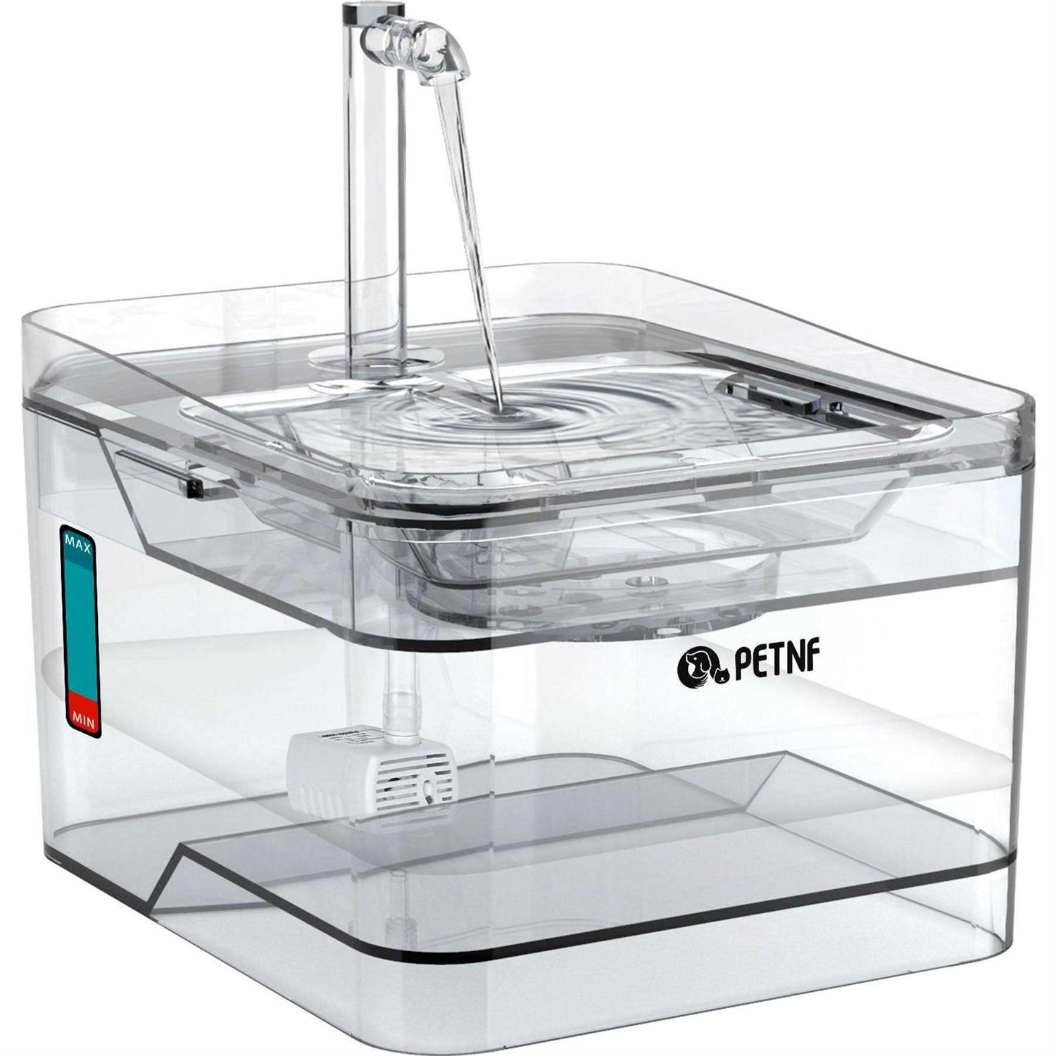 petnf Cat Water Fountain Pet Water Fountain 101oz/3L Dog Cat Water Dispenser