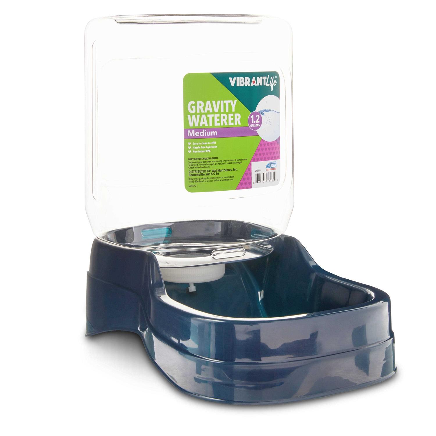 Vibrant Life Gravity Pet Waterer