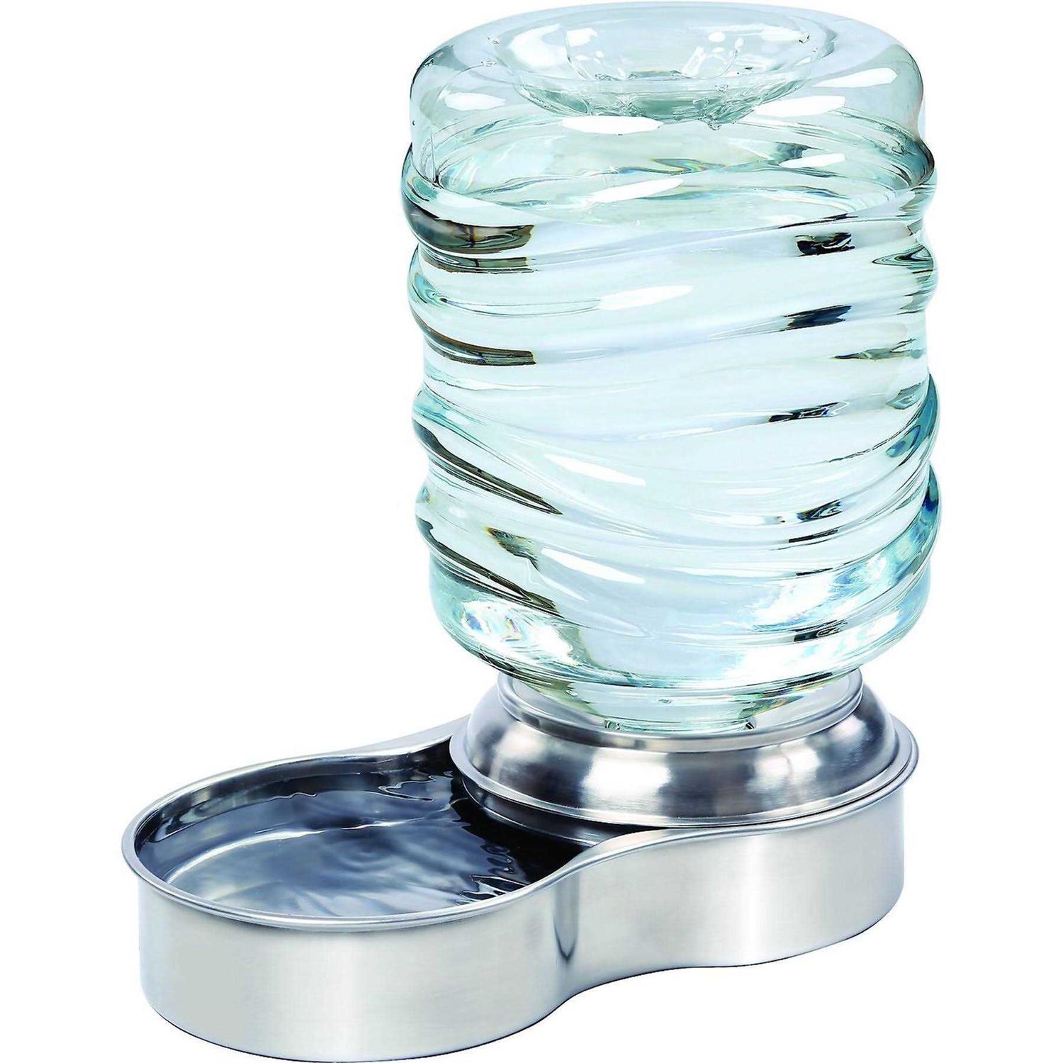 Etna Stainless Steel Pet Dog Cat Water Fountain Bowl