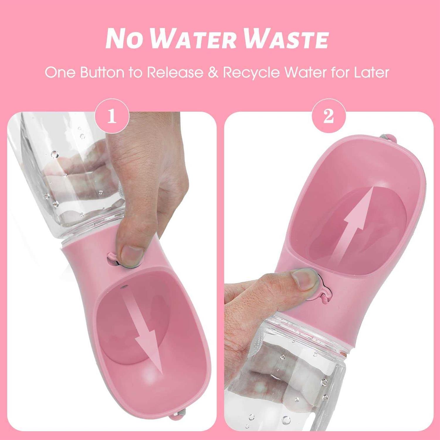 Alternative view of Kalimdor Dog Water Bottle Leak Proof Portable Puppy Water Dispenser with Drinking Feeder for Pets Outdoor Walking
