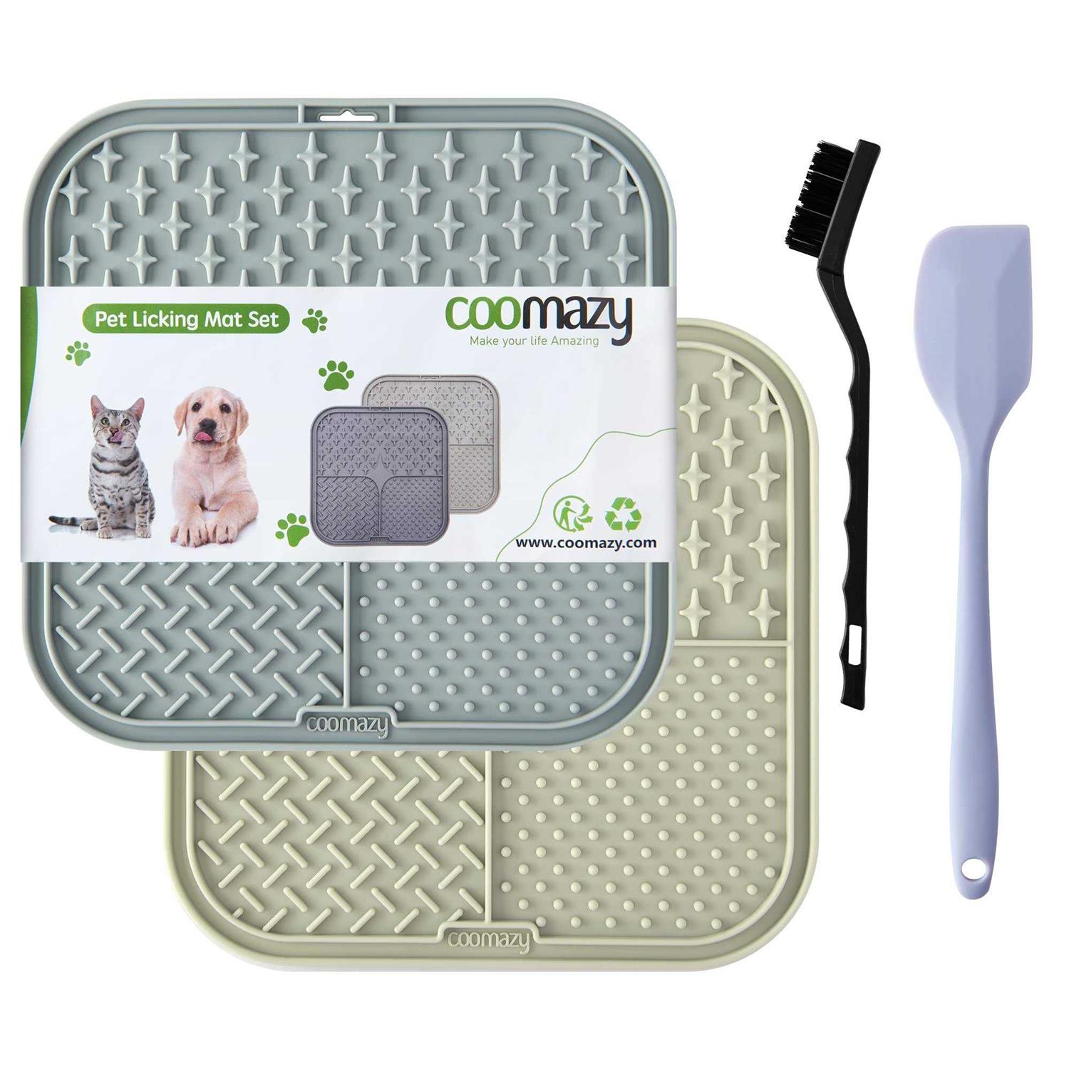Alternative view of Hyper Pet IQ Treat Lick Mat for Dogs Dog Slow Feeder & Cat Lick