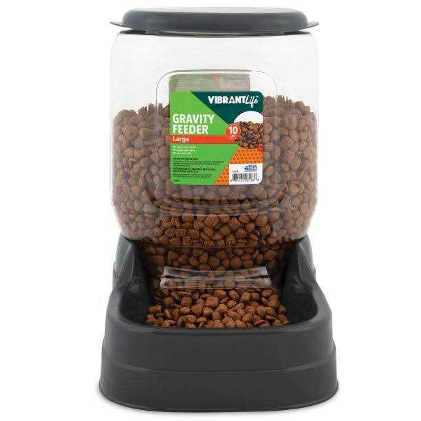 Alternative view of Vibrant Life Gravity Pet Feeder