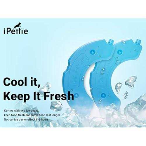 Alternative view of iPettie Donuts Frost 6 Meal Cordless Automatic Pet Feeder
