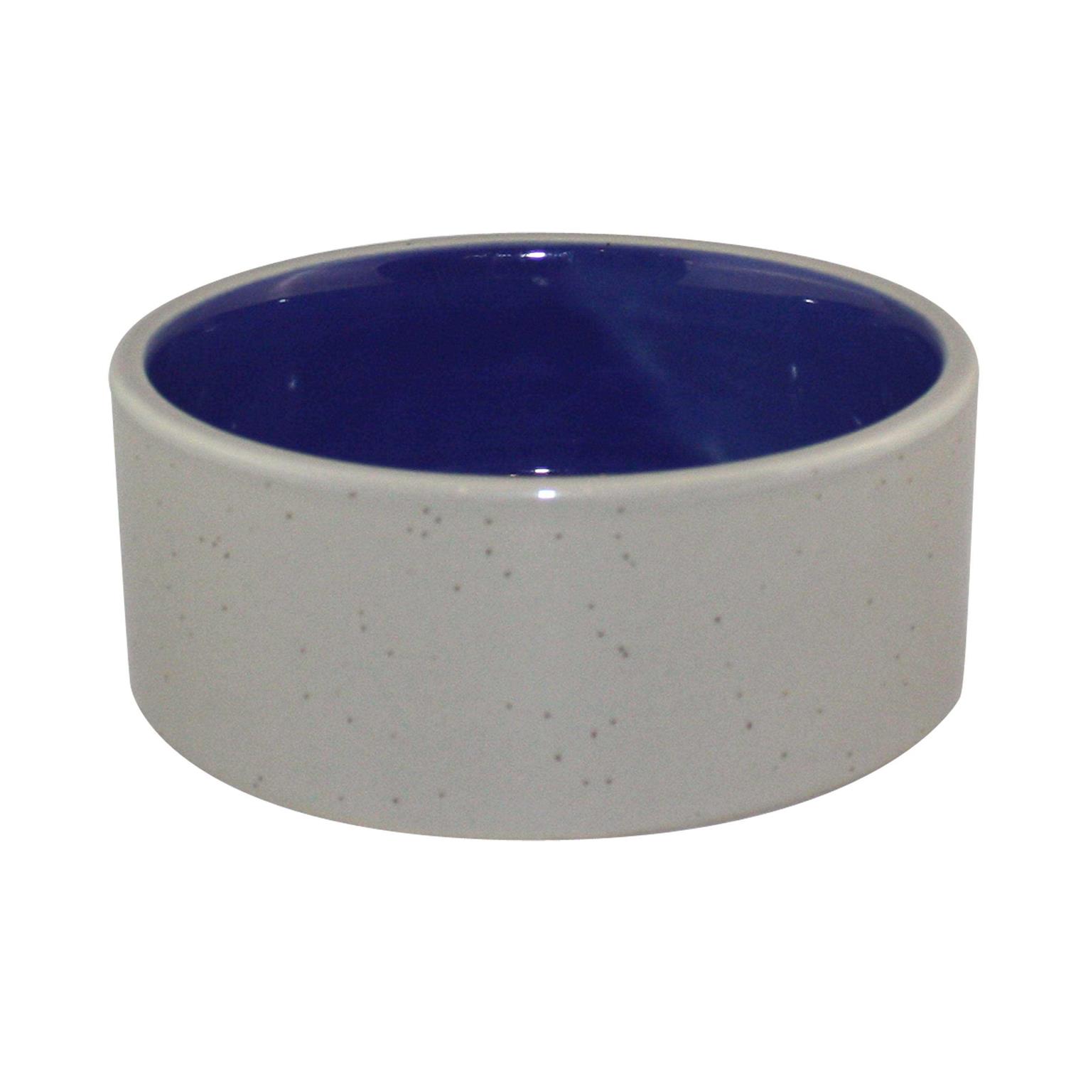 Spot Stoneware Crock Dog Dish