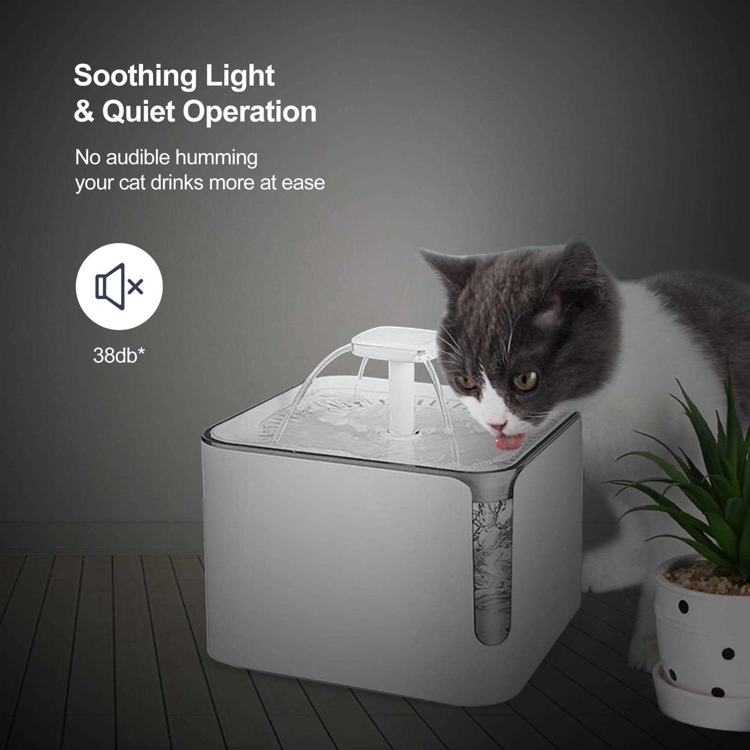 Alternative view of Petdiary Automatic Cat Water Fountain