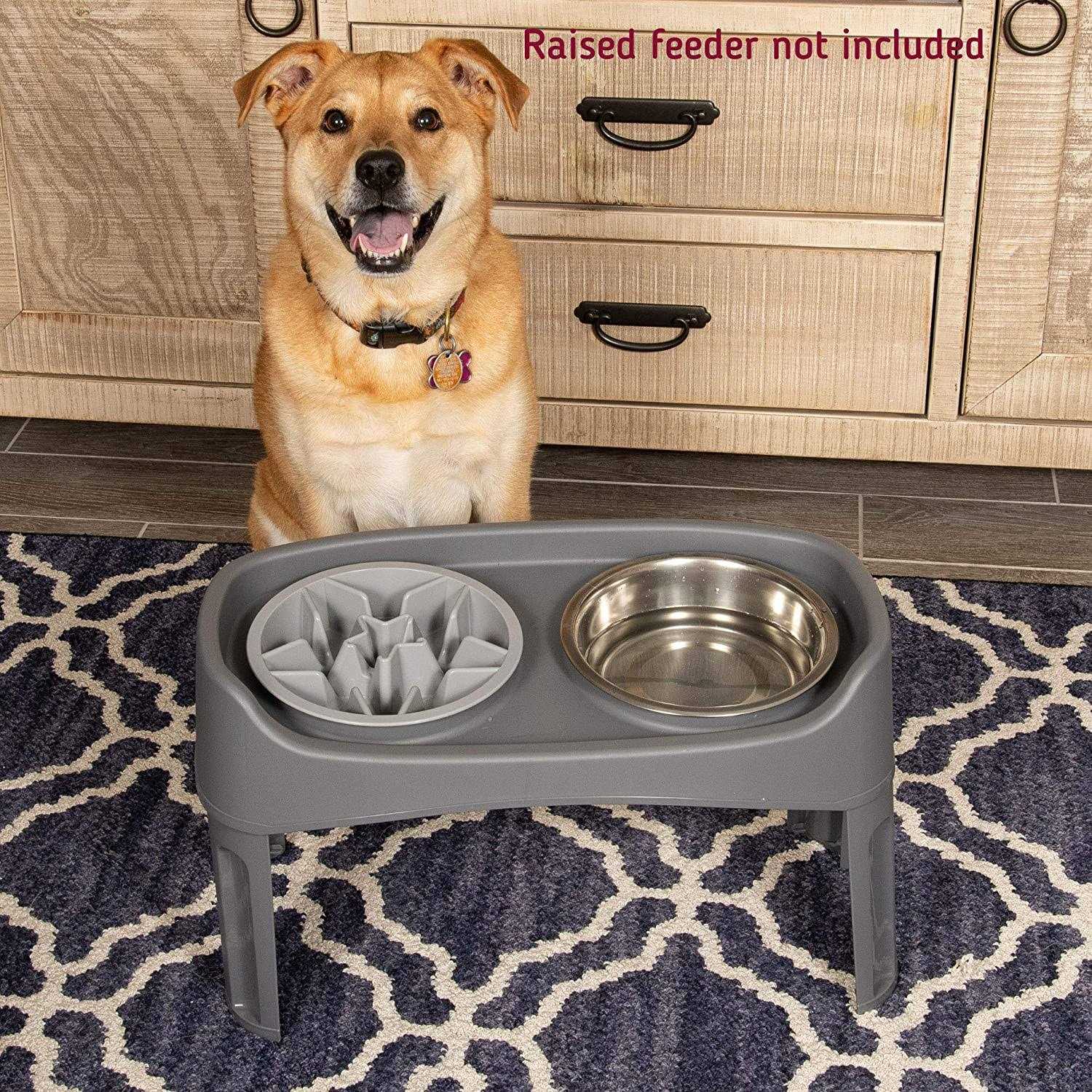 Alternative view of Leashboss Slow Feeder Dog Bowls Cup Maze Puzzle Food Bowl with Feeder Holes