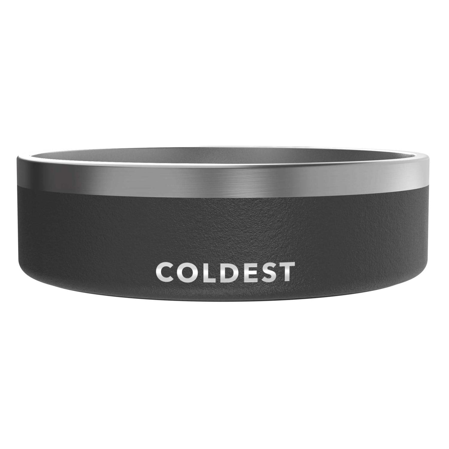 Coldest Dog Bowl Stainless Steel Non Slip No Spill Proof Skid Metal Insulated Dog Bowls