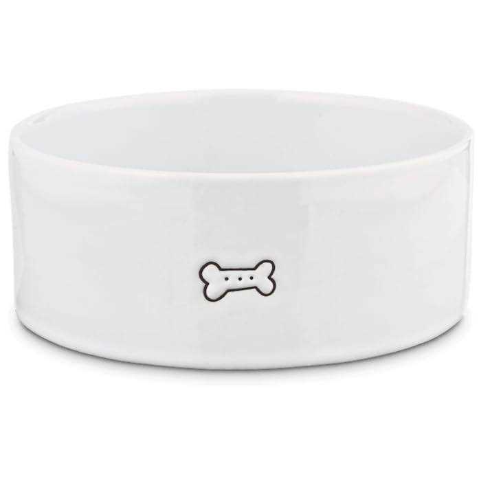 Alternative view of EveryYay Dining In Good Ceramic Dog Bowl
