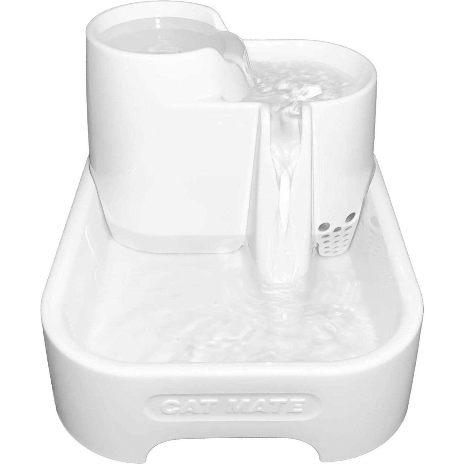 Cat Mate Plastic Dog & Cat Fountain