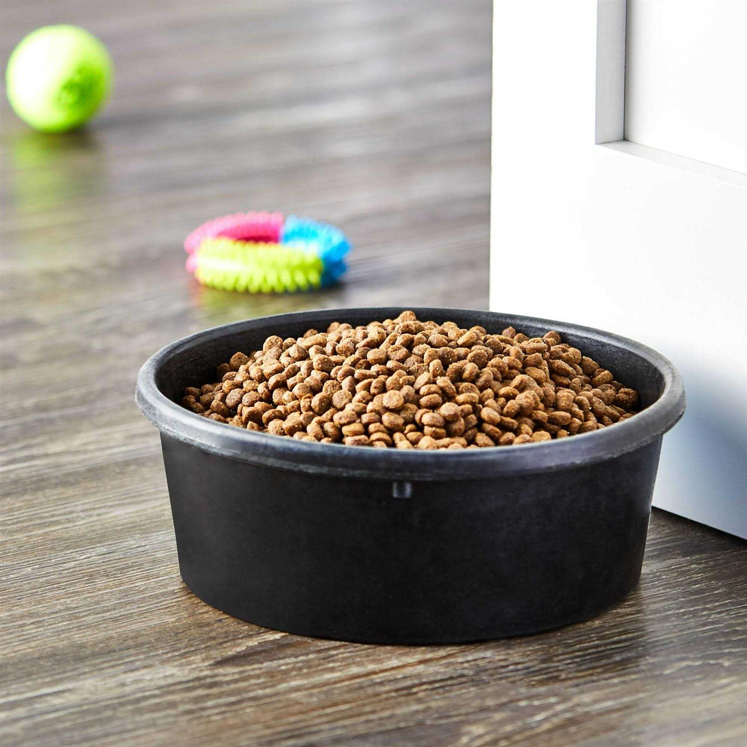 Alternative view of Vibrant Life Large Rubber Dog Bowl