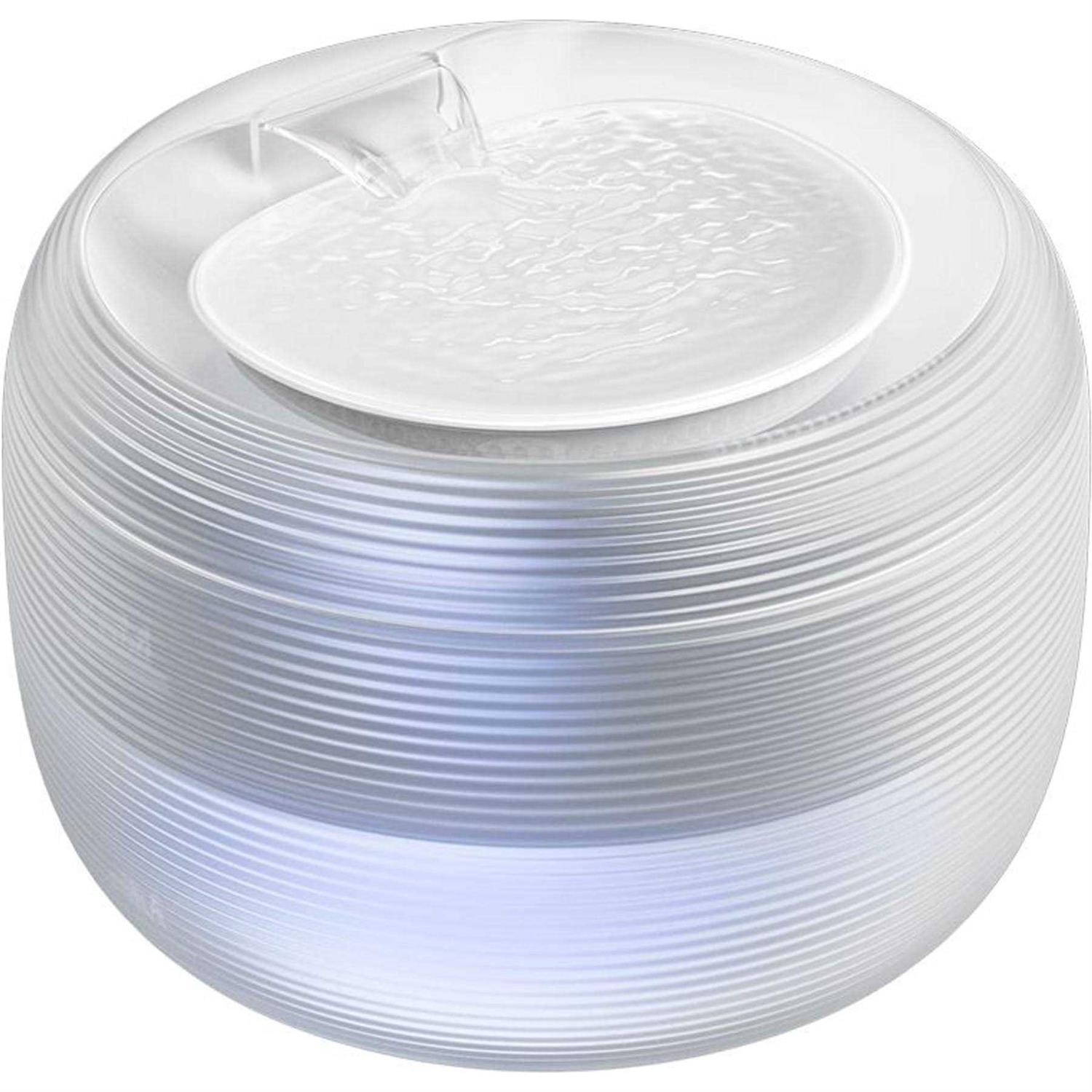 Alternative view of GroovyPets 2.5 L Translucent Pet Drinking Water Fountain Waterer for Cats Dogs-3 Colors 4U