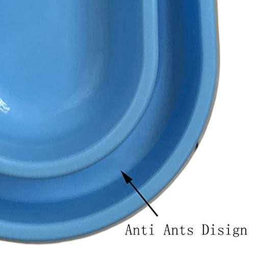 Alternative view of Ant Away Cat Dog Pet Food Bowl 32 Oz Food Water Bowls Dish for Small Medium Size Dogs Cats by With You6688