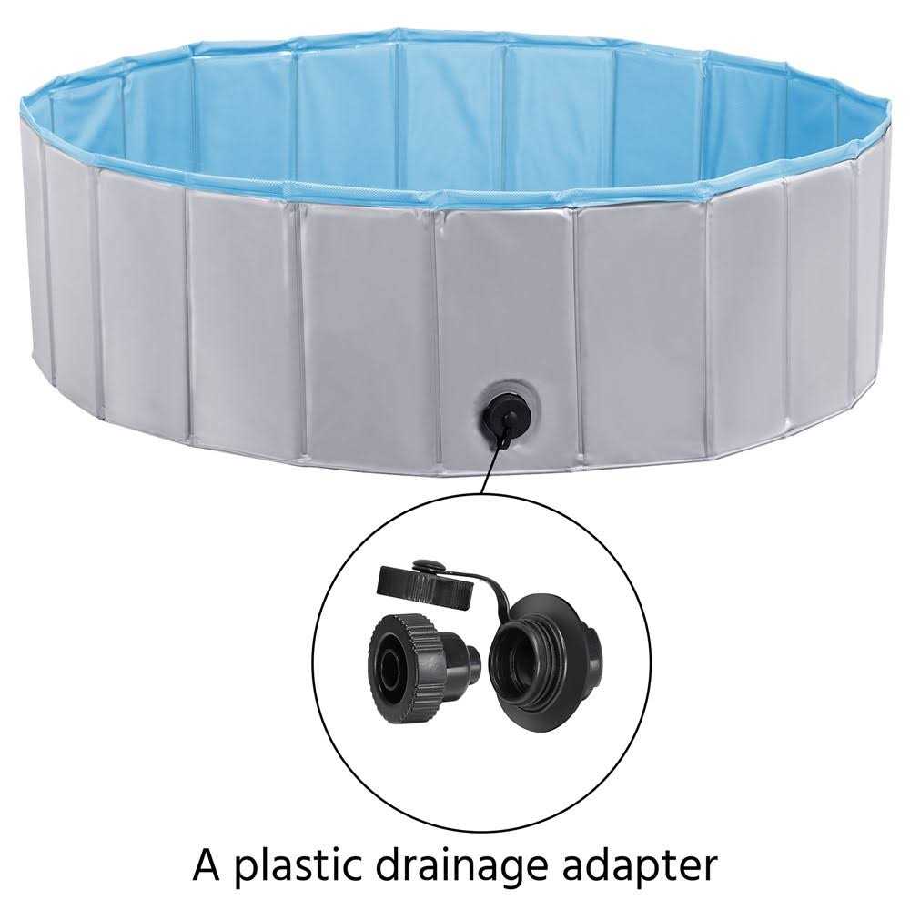 Alternative view of Yaheetech PVC Portable Pet Swimming Pool
