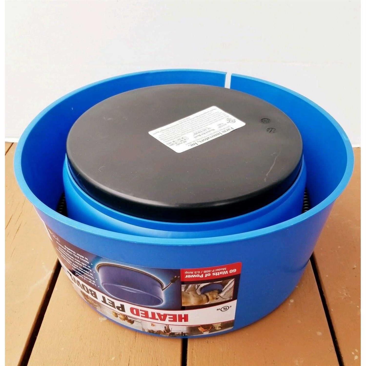 Alternative view of Farm Innovators 6 Qt. Round Heated Plastic Pet Bowl