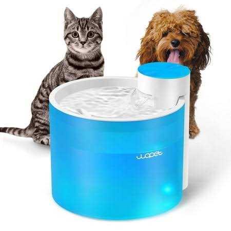 Wopet Pet Dog Cat Water Fountains Dispenser