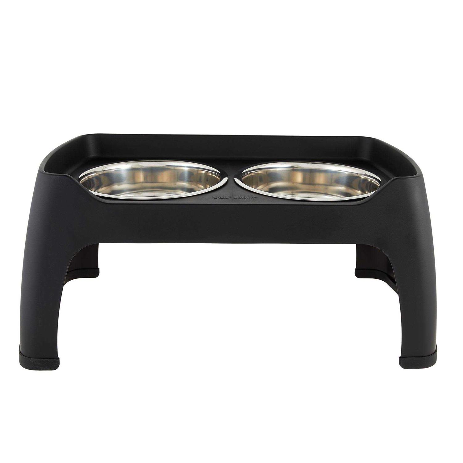 Top Paw Elevated Double Diner Pet Feeder