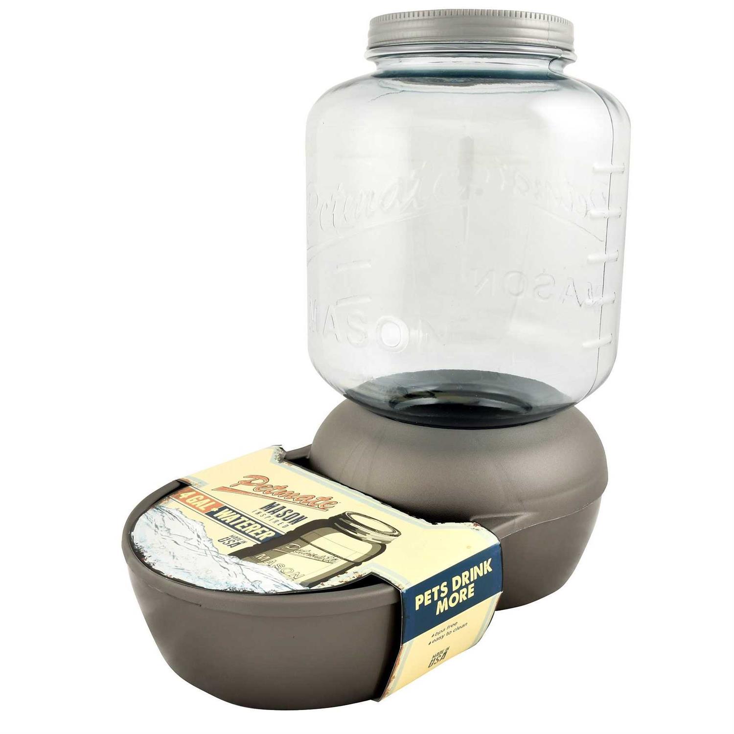 Alternative view of Petmate Mason Jar Replenishing Waterer