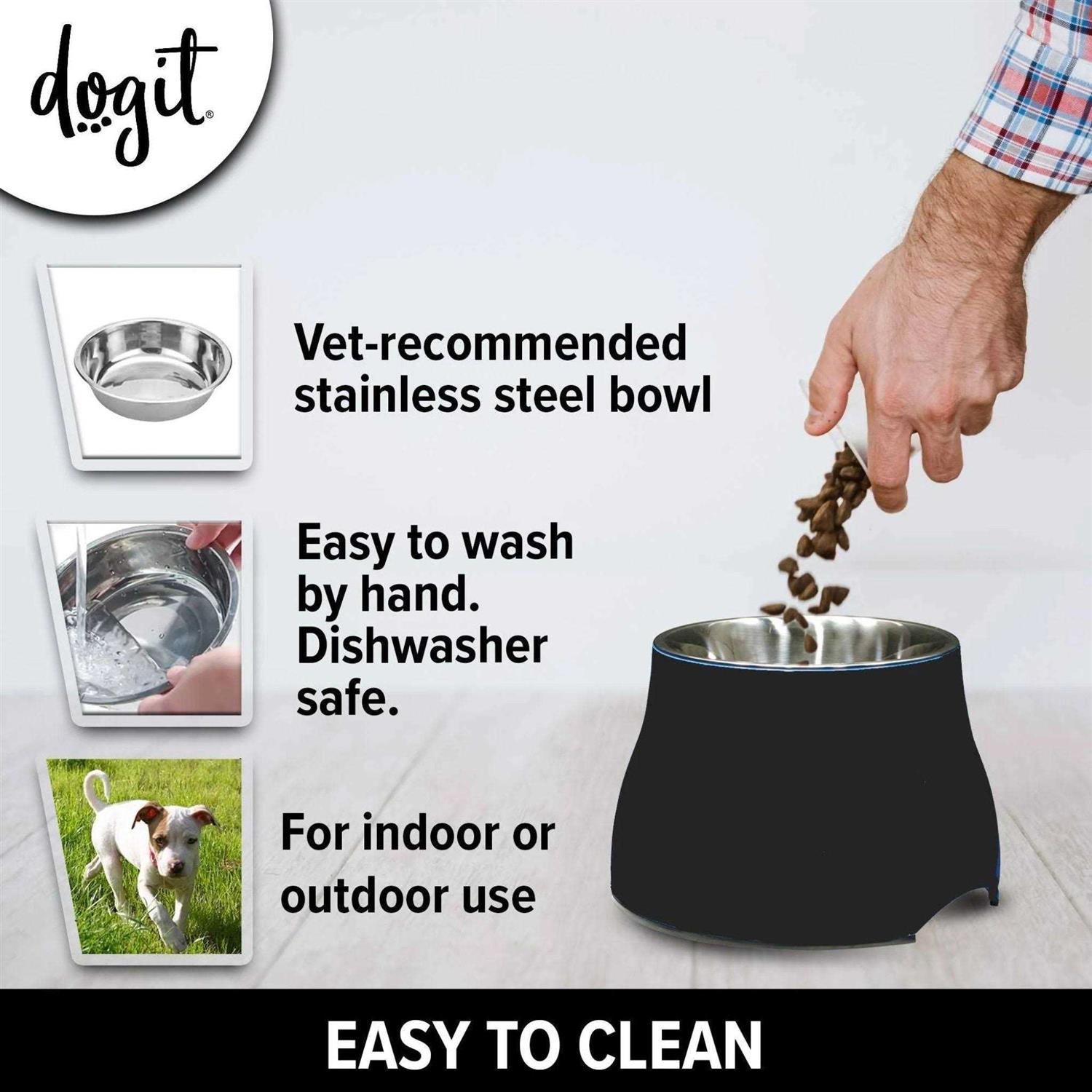 Alternative view of Dogit Elevated Dish