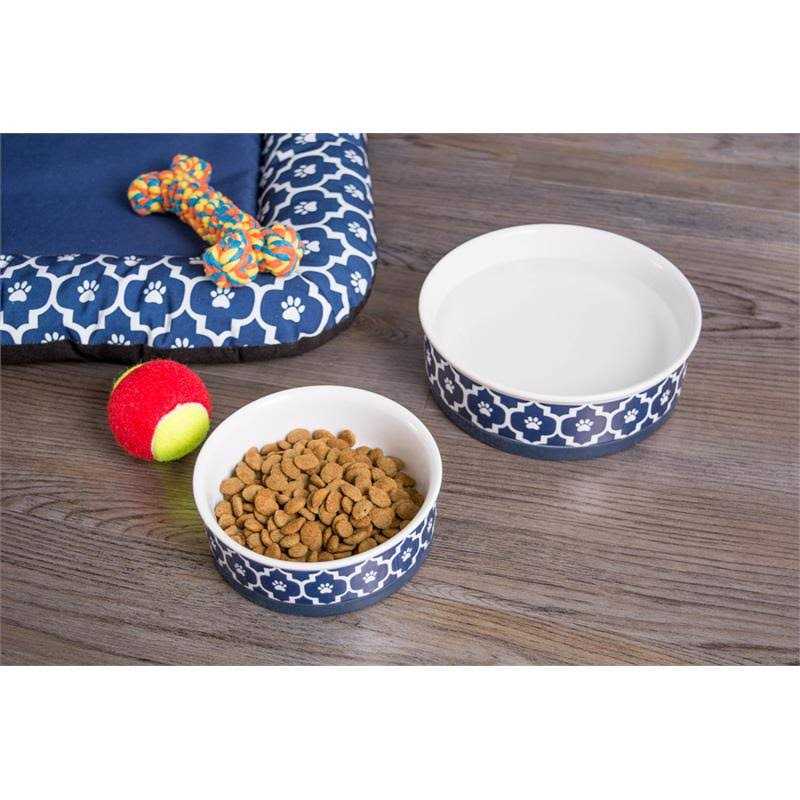 Alternative view of Bone Dry Lattice Pet Bowl