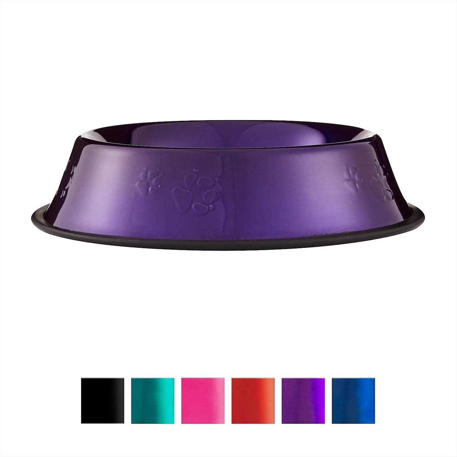 Alternative view of Platinum Pets Dog Non-Tip Stainless Steel Bowl