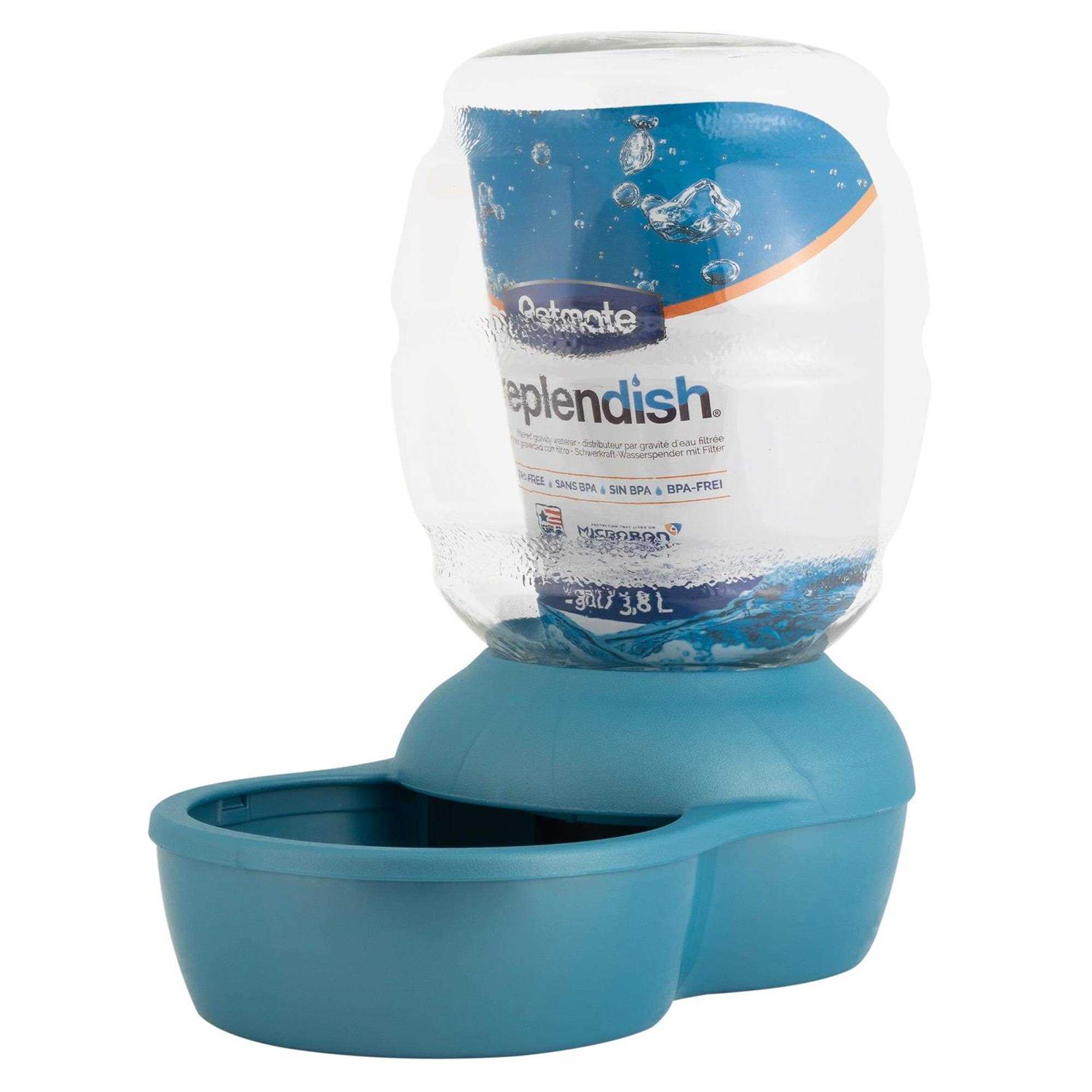 Alternative view of Petmate Replendish Automatic Gravity Waterer with Microban for Cats & Dogs