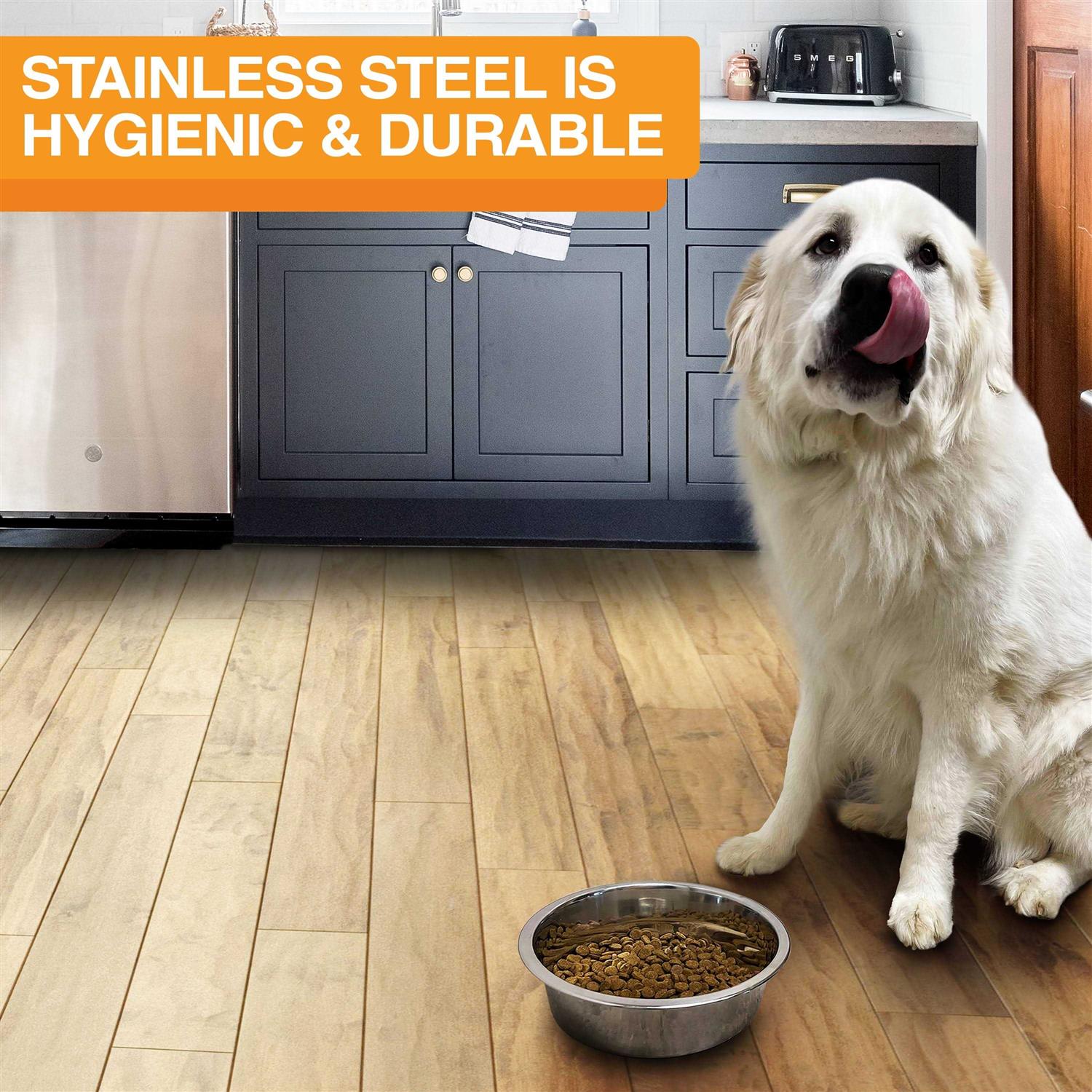 Alternative view of Neater Pet Brands Stainless Steel Dog and Cat Bowls Neater Feeder Deluxe Extra Replacement Bowl