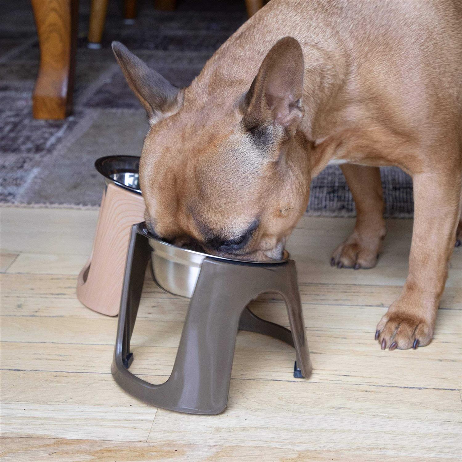 Alternative view of Sport Pet SportPet Food Bowls_Raised Stainless Steel Bowl_Gravity Feeder and Waterer