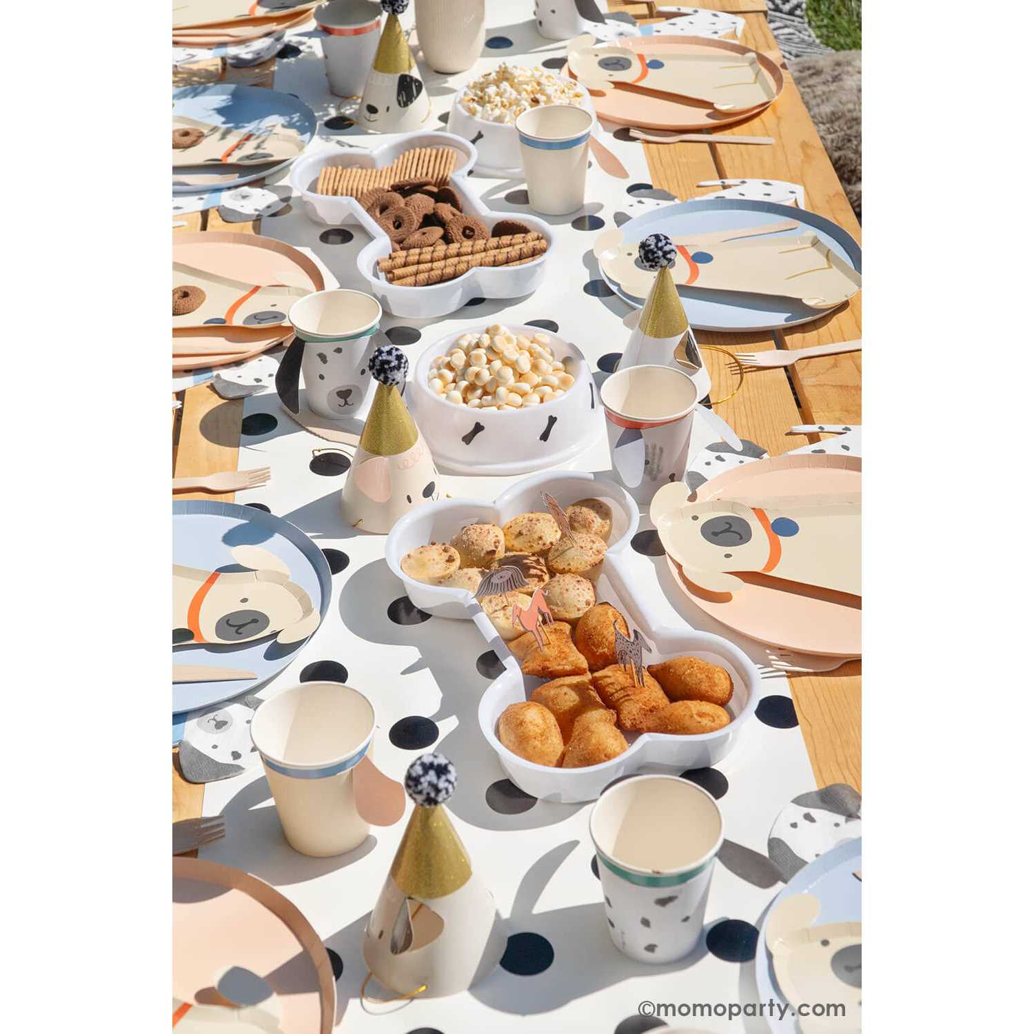 Alternative view of Dog Dish Shaped Party Bowls
