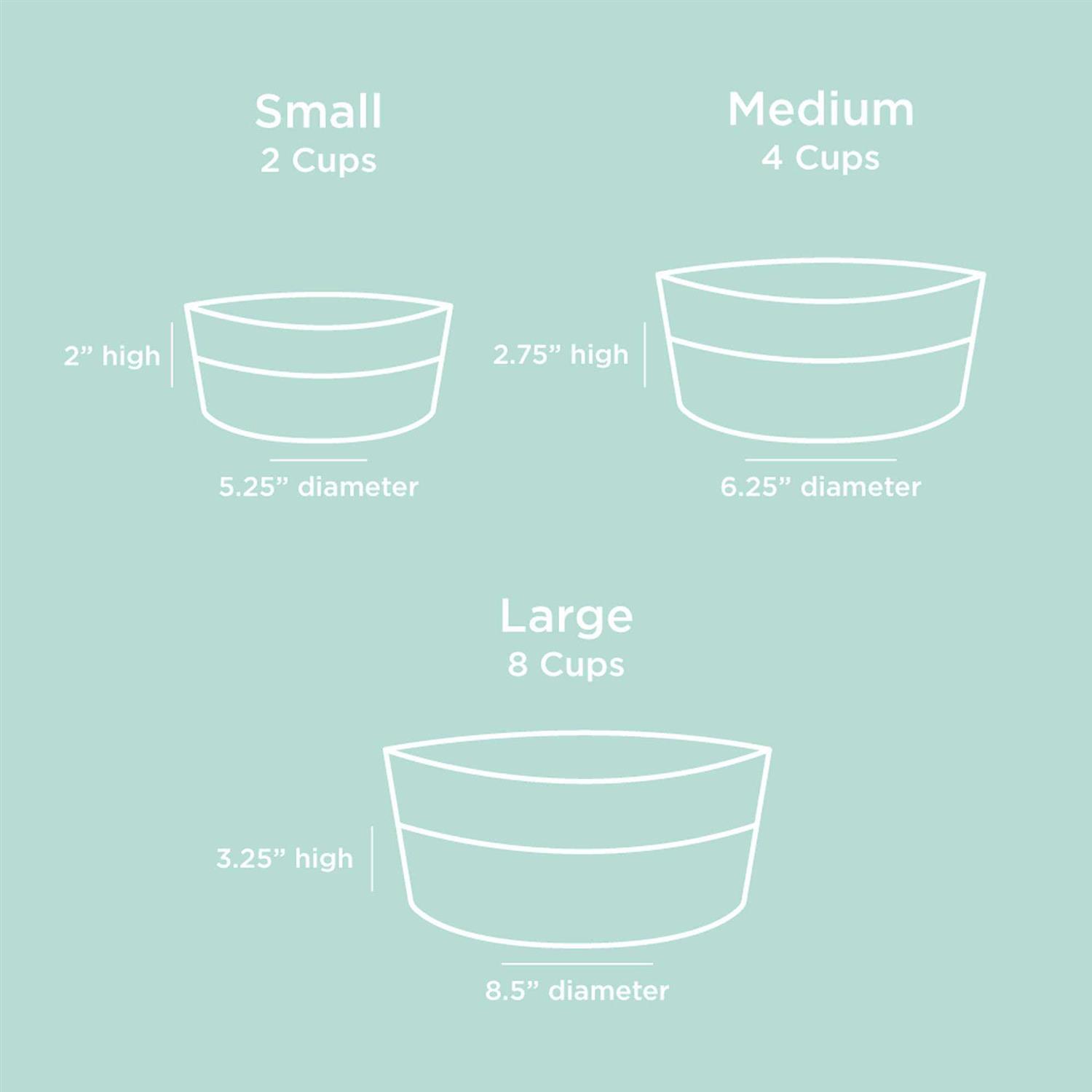 Alternative view of Dipper Ceramic Dog Bowl Waggo