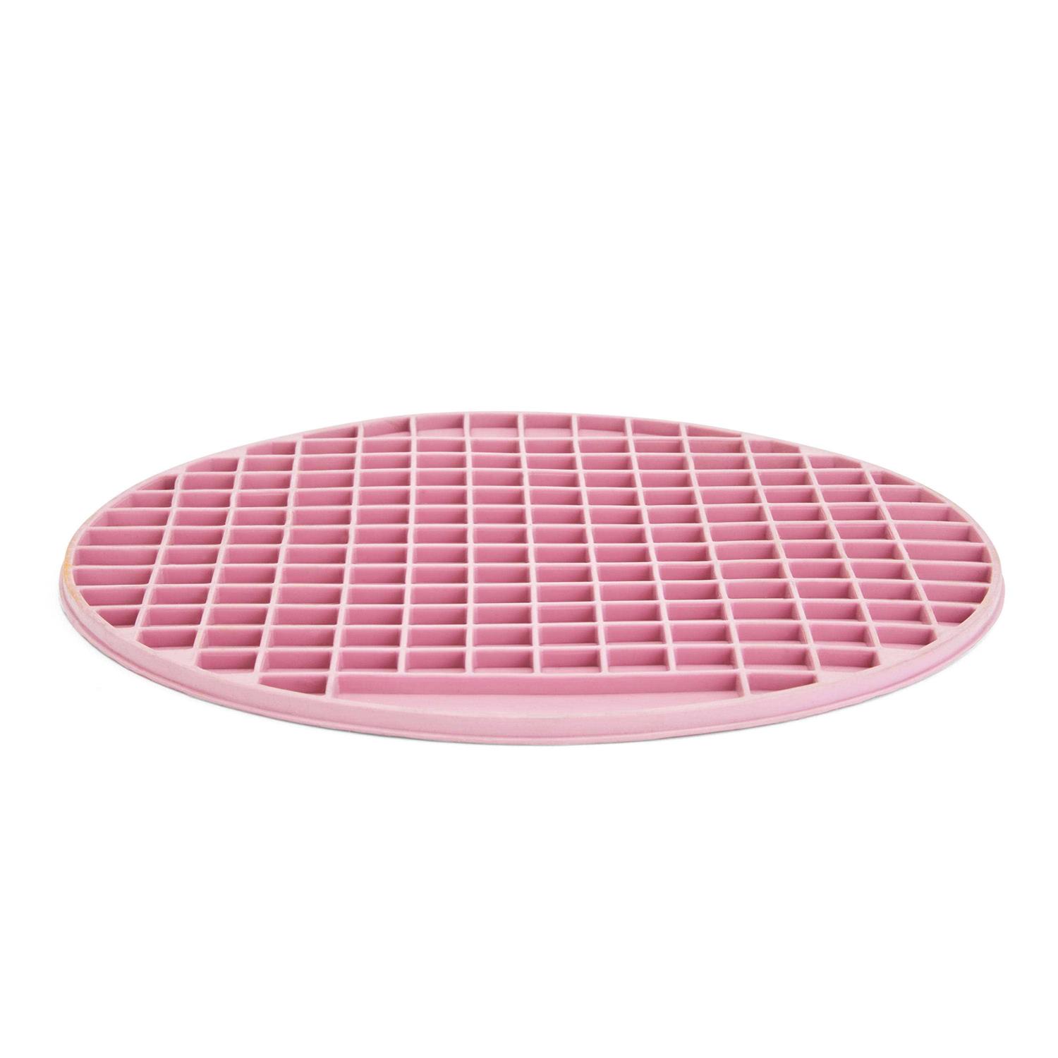 Alternative view of EveryYay Blush Dog Treat Mat 11 L x 11 W x 0.3 H