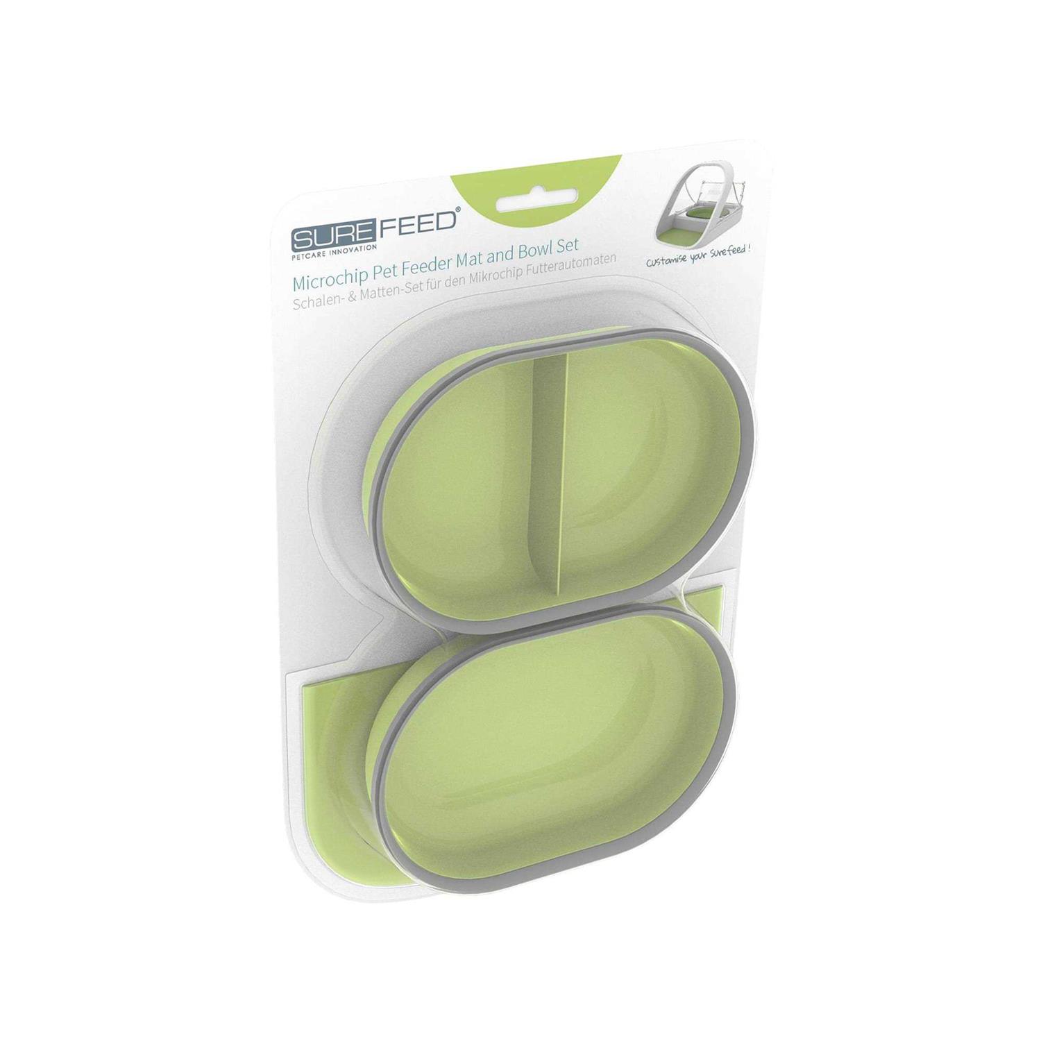 SureFeed Pet Bowl and Mat Set