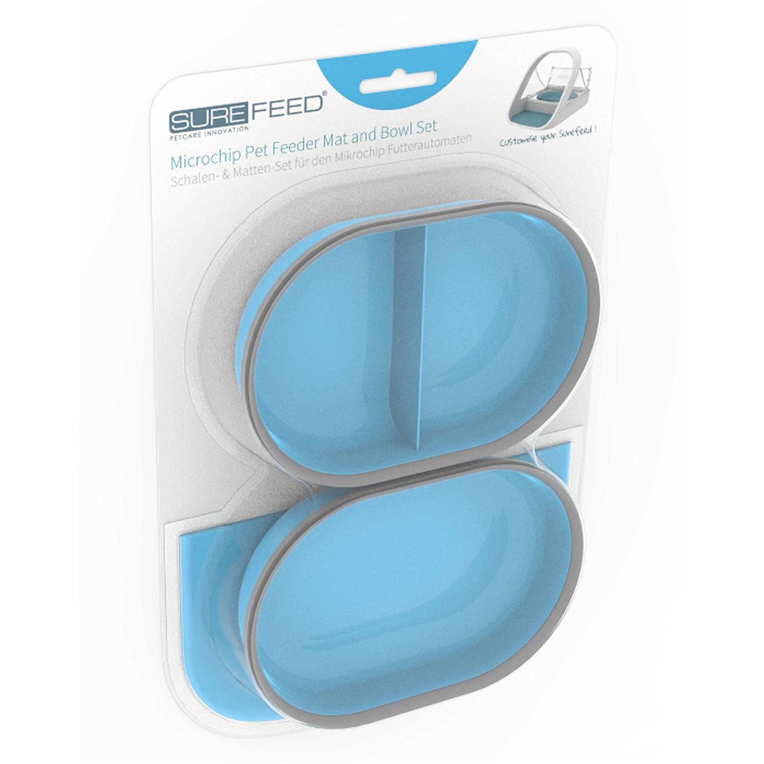 SureFeed Pet Bowl and Mat Set