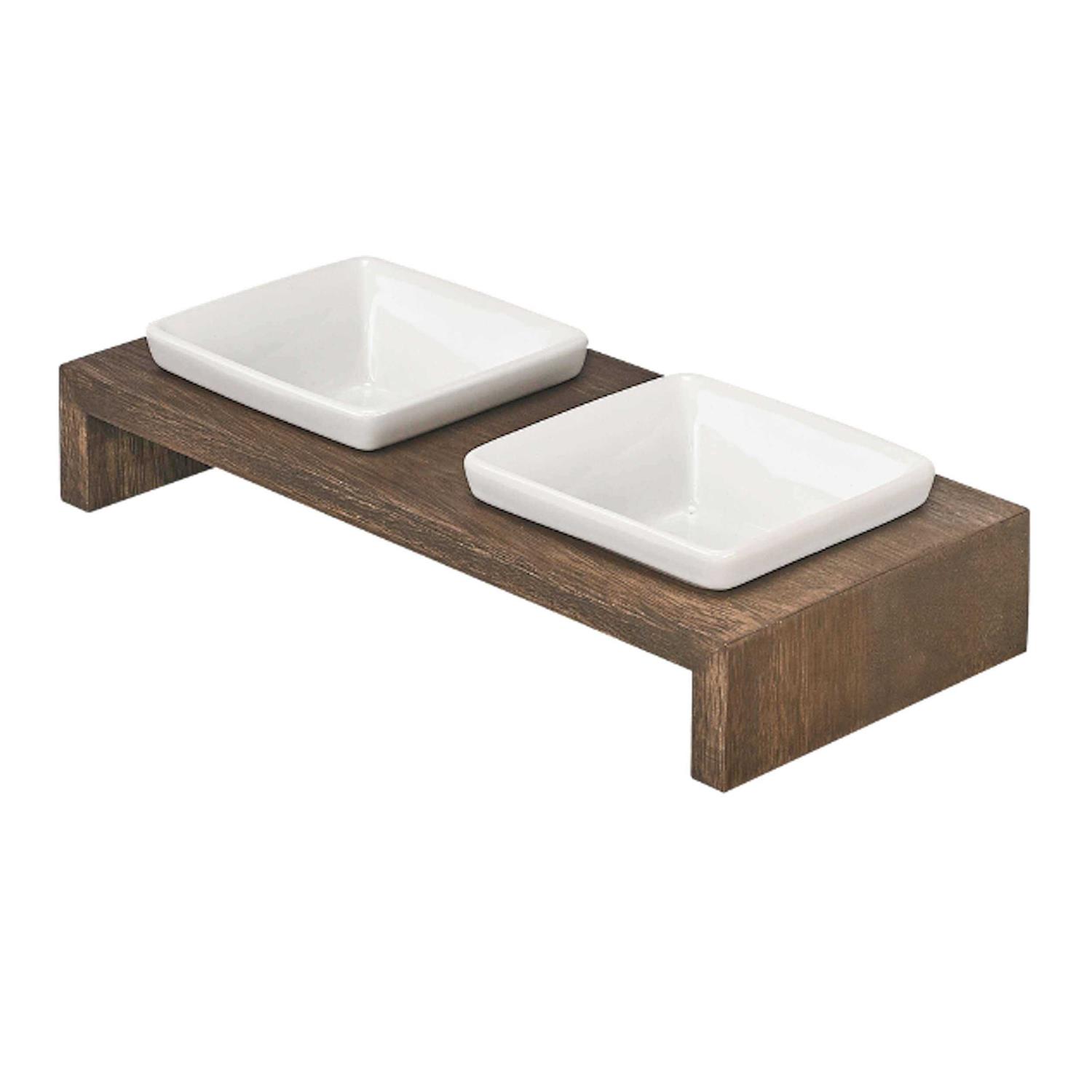 Bowsers Artisan Double Dog Feeder