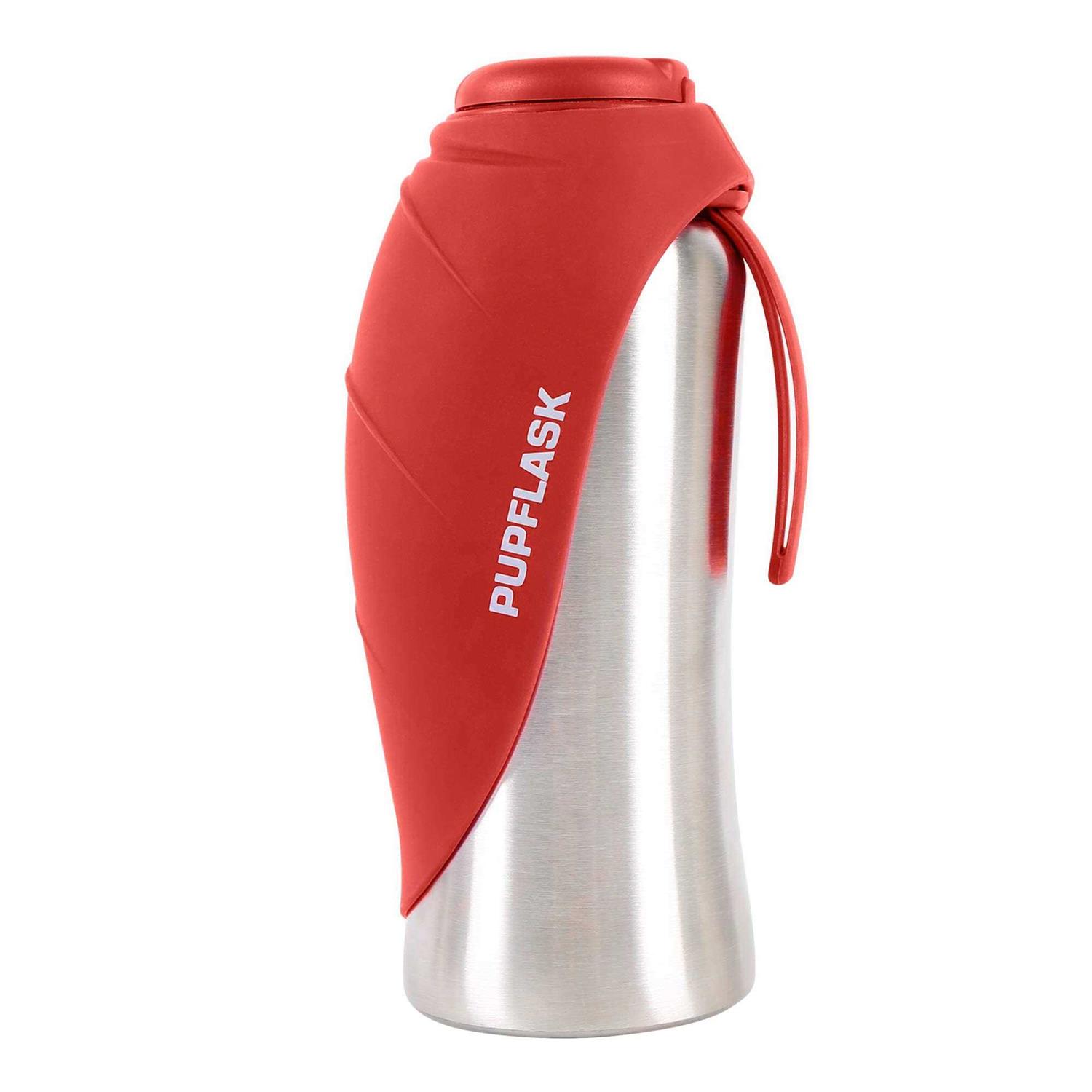 Tuff Pupper PupFlask Large Dog Water Bottle 27 or 40 OZ Stainless Steel