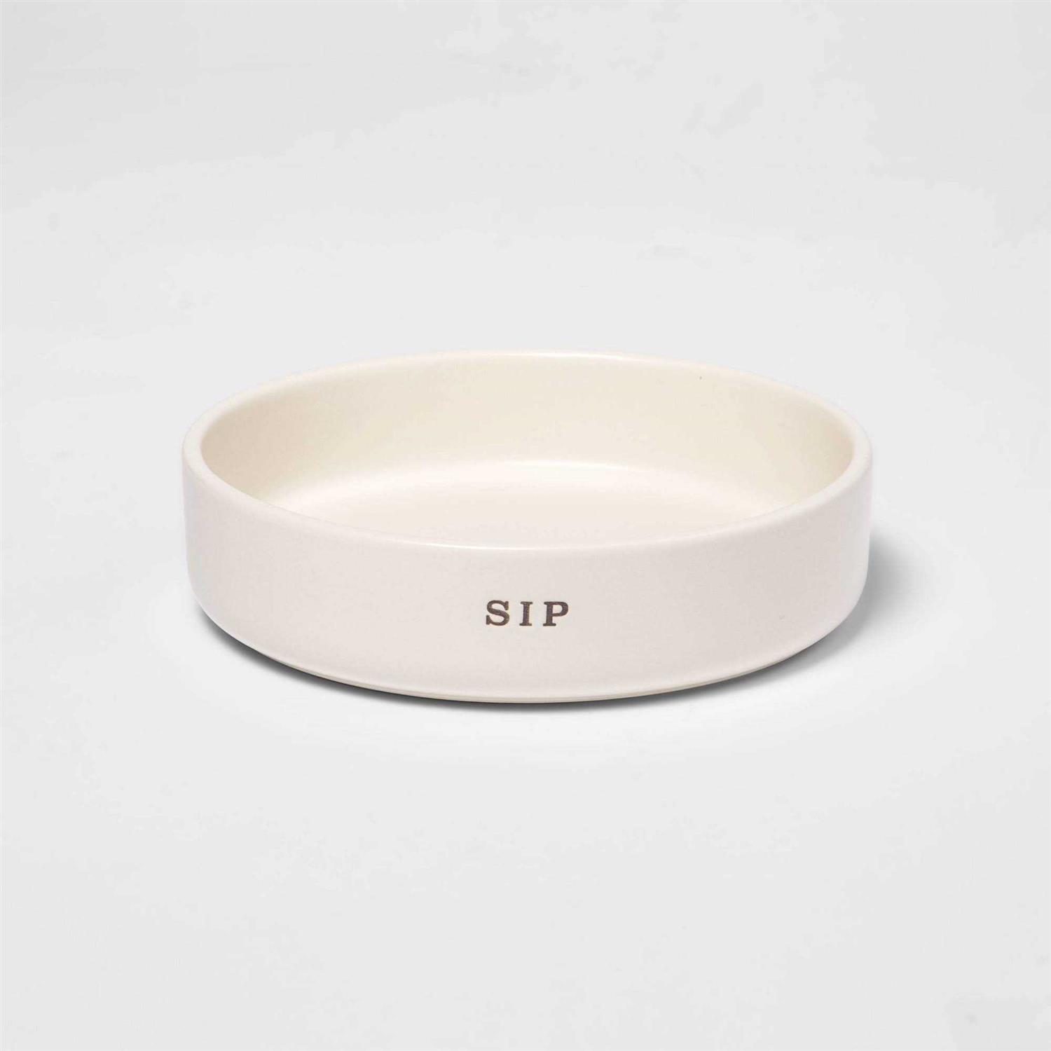 Boots & Barkley Ceramic Cat Bowl