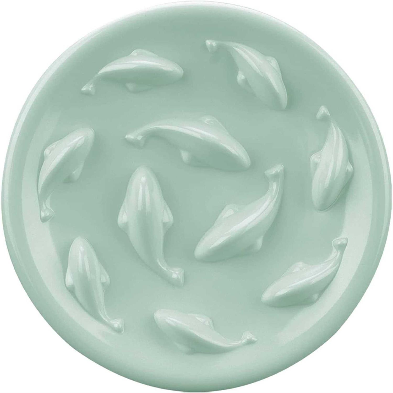 Slow Feeder Bowl for Cats and Small Dogs,Cilkus Fish Pool Design