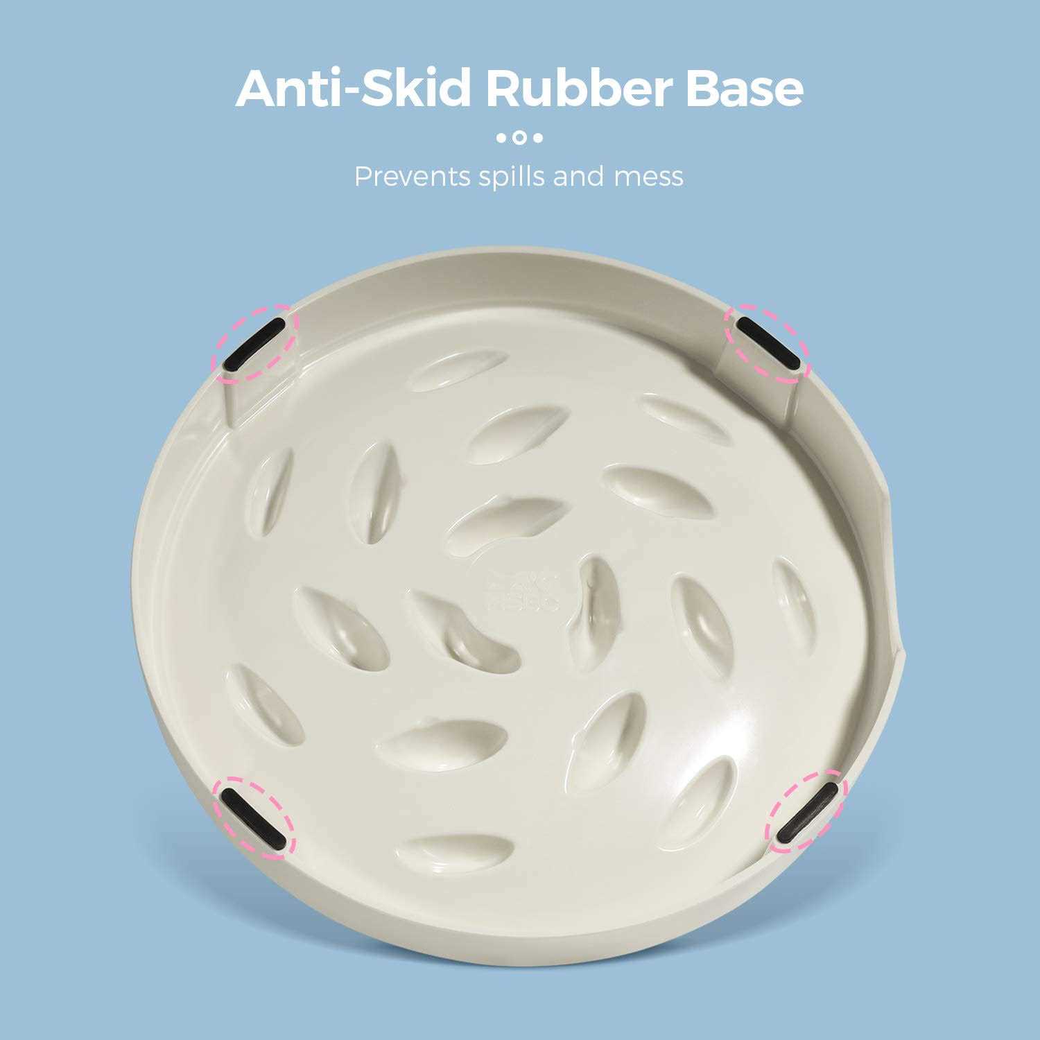 Alternative view of Slow Feeder Bowl for Cats and Small Dogs,Cilkus Fish Pool Design
