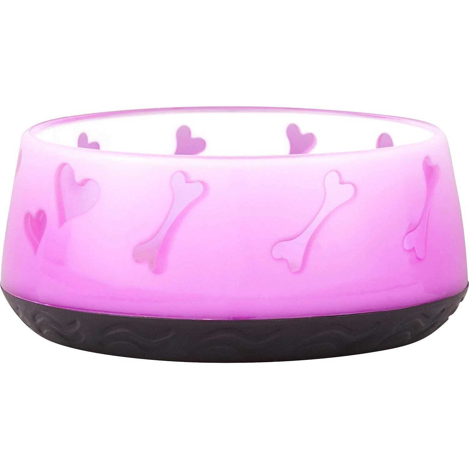 Alternative view of Dogit Dog Food and Water Bowl, BPA-Free Dog Dish, Non-Skid Dog Bowl, Pink, 90411, Size: 10.1 oz