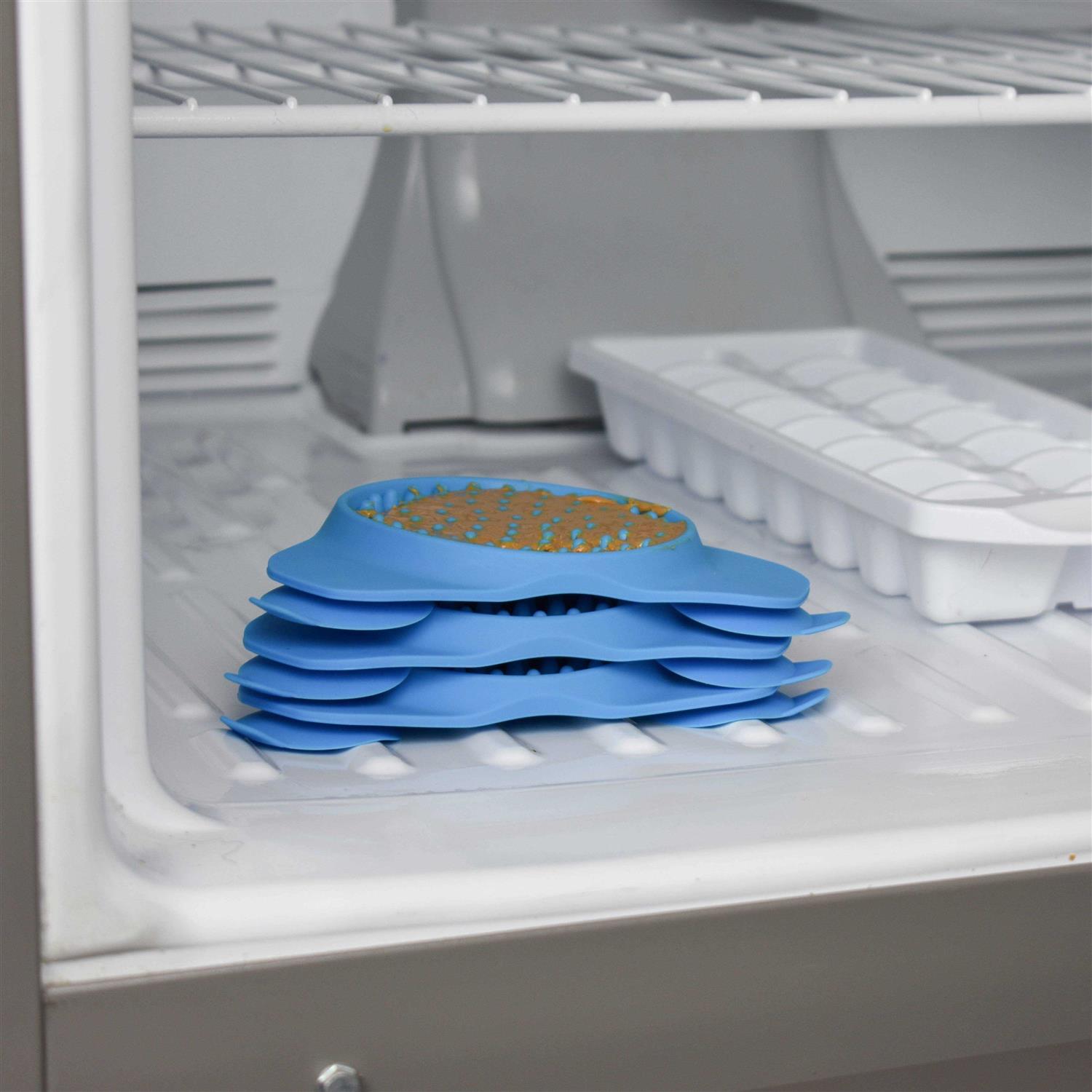 Alternative view of Aquapaw Slow Treater Blue Silicone Treat Feeder for Cats/Dogs